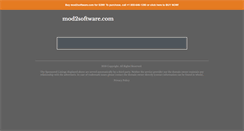 Desktop Screenshot of mod2software.com